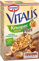 Dr.Oetker Vitalis - Knuspermüsli Plus Nussmischung 450g