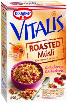 Dr.Oetker Vitalis - Roasted Müsli Cranberry-Kürbiskern 450g