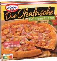 Dr.Oetker Die Ofenfrische Schinken Champignon 405g