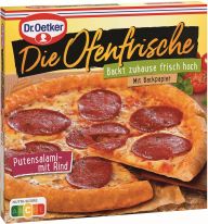 Dr.Oetker Die Ofenfrische Putensalami mit Rind 390g