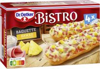 Dr.Oetker Bistro Baguette Hawaii 4er 500g