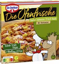 Dr.Oetker Die Ofenfrische Kebab Style Vegan 425g