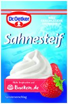 Dr.Oetker Backzutaten - Sahnesteif 5er 40g, 34pcs