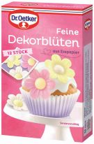 Dr.Oetker Backzutaten - Feine Dekorblüten 2g