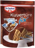 Dr.Oetker Backzutaten - Kuvertüre Fix Vollmilch 150g