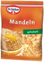 Dr.Oetker Backzutaten - Mandeln Gehobelt 100g
