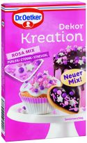 Dr.Oetker Backzutaten - Dekor Kreation Rosa Mix 60g