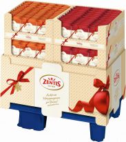 Zentis Christmas - 2 sort, Display, 144pcs