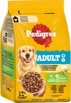 Pedigree Beutel Adult mit Geflügel und Gemüse 1,4kg