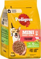 Pedigree Beutel Adult <10kg mit Rind und Gemüse 1,4kg