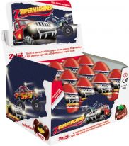Zaini - Chocolate Eggs With Surprise - 24 Units Display - Supermachines 20g