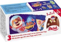 Zaini - Chocolate Eggs With Surprise - Tripack - Astro Puppy 60g