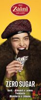 Zaini - Dark Chocolate Almond And Lemon Zero Sugar 70g