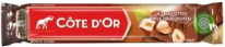 MEU CoteDor Bars Single Milk whole hazelnuts, 45g