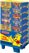 Haribo Limited Überfüll Top8 8 sort 190/205g, Display, 462pcs Überfüll Promotion