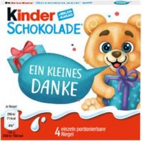 Ferrero Limited Kinder Schokolade 50g Let's Story Portfolio-Erweiterung
