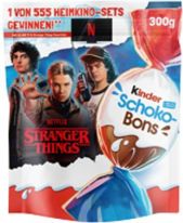 Ferrero Limited Kinder Schoko-Bons 300g Stranger Things Promotion