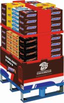 Mars/Snickers/Twix 3 sort, Display, 1632pcs