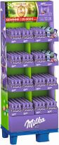 Mondelez Easter - Milka Schmunzelhase Alpenmilch 45g, Display, 384pcs