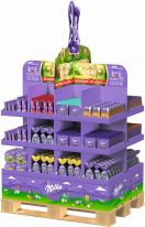 Mondelez Easter - Milka Ostern 45-210g, Display, 593pcs