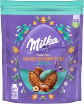 Mondelez Easter - Milka Feine Eier Karamellige Nougat Crème mit gesalzenen Karamellstückchen 90g