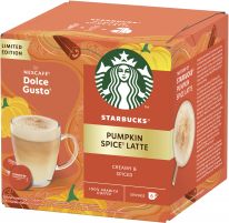 Starbucks Limited Pumpkin Spice Latte By Nescafe Dolce Gusto 6+6 Capsule 129g
