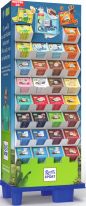 Ritter Sport Limited Bunte Vielfalt 100g, Display, 775pcs