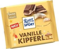 Ritter Sport Limited Vanillekipferl Tafel 100g