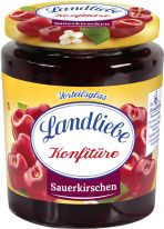 Zentis Landliebe Konfitüre Sauerkirsche 340g