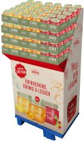 Zentis Curds 220g 3 sort, Display, 90pcs