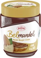 Zentis Belmandel ohne Palmöl, Mandel-Nougat-Creme, 300g