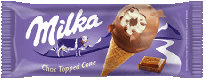 Mondelez Milka Choc Topped Cone 110ml