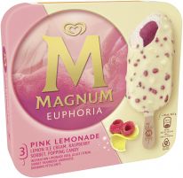 Langnese Multipack Magnum Euphoria Pink Lemonade 3x90ml
