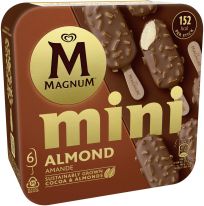 Langnese Multipack Magnum Mini Mandel 6x55ml