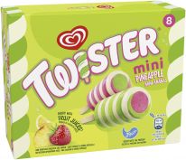 Langnese Multipack Twister Mini Pineapple 8x50ml