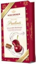 Asbach Christmas - Schladerer Pralines Kirschwasser m. Weih.-Aufleger, 127g
