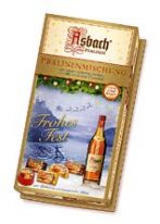 Asbach Christmas - Pralinenmischung m. Weih.-Aufleger, 125g