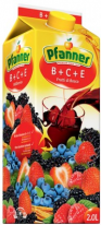Pfanner B+C+E Waldfrüchte Getränk 30% 2000ml