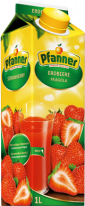 Pfanner Erdbeergetränk mit Erdbeermark 30% 1000ml