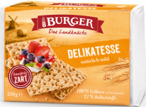 Brandt crispbreads - Burger Delikatesse 250g, 24pcs