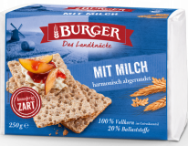 Brandt crispbreads - Burger Milch 250g