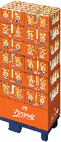 Brandt bakery - Der Markenzwieback 225g, Display 120pcs
