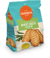 Dan Cake Swedish Toasts Wheat (with Olive Oil) 225g