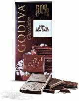 Godiva ITR - Tablet Dark Seasalt 100g