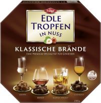 Trumpf Edle Tropfen in Nuss Klassische Brände 250g