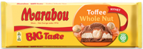 Marabou Toffee Wholenut 300g