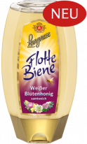 Langnese Honig - Flotte Biene Weißer Blütenhonig Samtweich cremig 250g