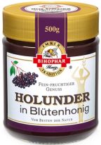 Bihophar Honig - Holunder in Blütenhonig, 500g