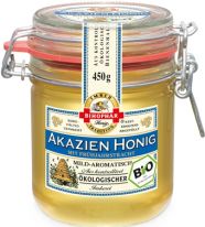 Bihophar Honig - Akazien-Honig mit Frühjahrstr.mit Bio-Zeichen fl., 450g