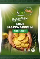 Bio Zentrale Mini Maiswaffeln Rosmarin 50g